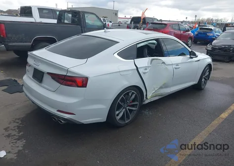 2018 Audi S5 3.0T Premium Plus из США, поврежденный, VIN WAUB4CF59JA088881